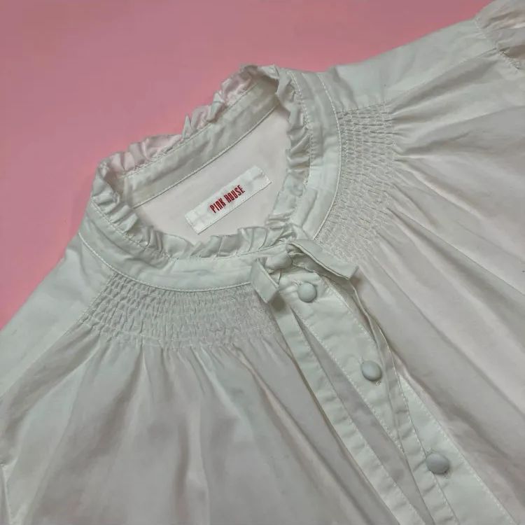 美品】ピンクハウス 生成 シャーリング使い ブラウス/2024年 春 - メルカリ