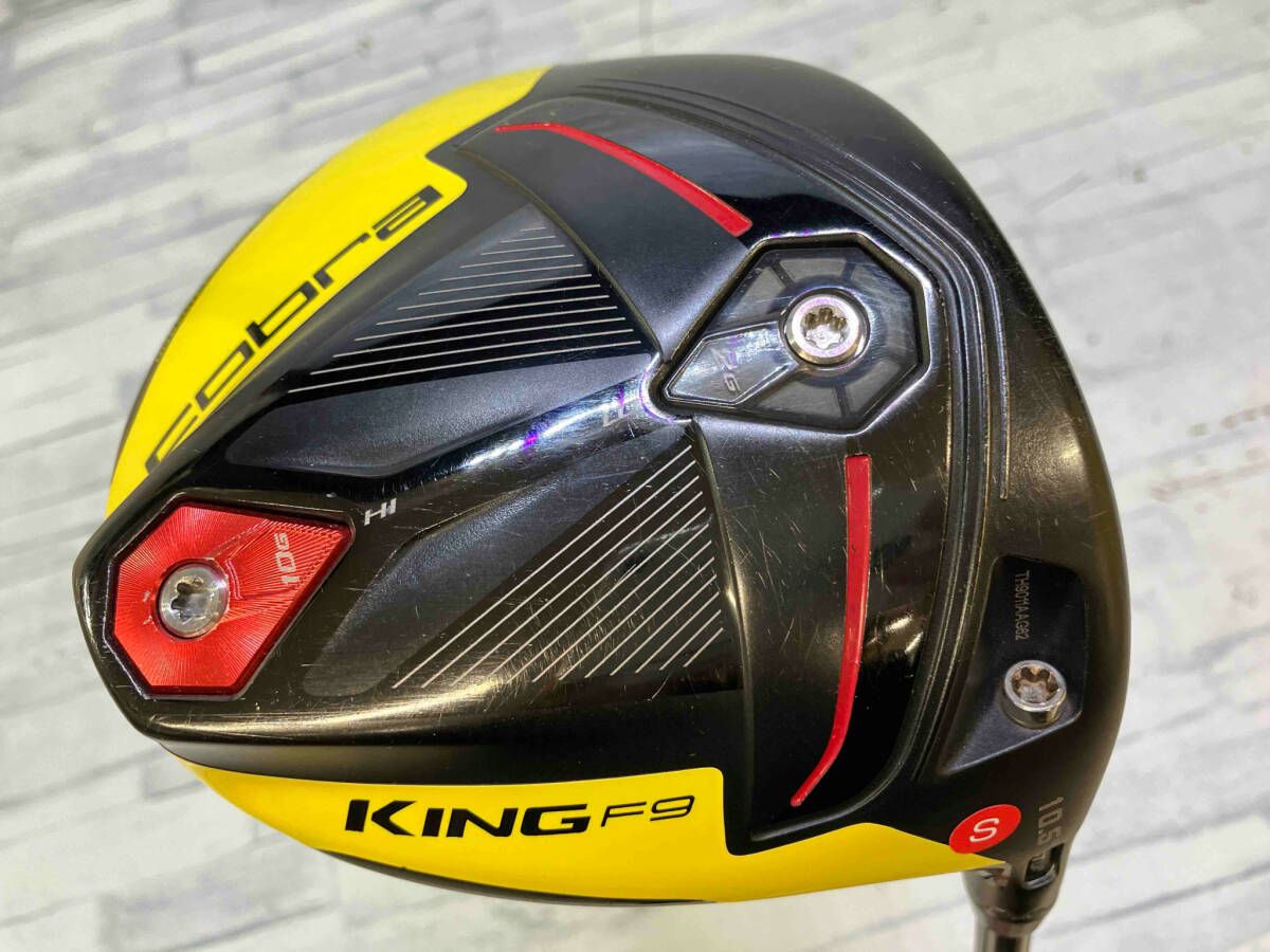 cobra コブラ KING F9 キング SPEEDBACK Black 10.5 Speeder EVOLUTION FLEX-S バランスC8 総重量 約301g ドライバー