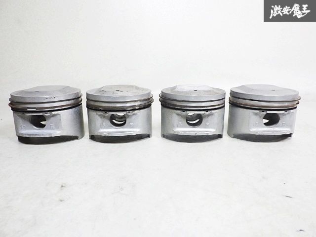 業者出品 社外 AE86 レビン トレノ GT-APEX 後期 4A-GE 16バルブ 0.5mm？ オーバーサイズ ピストン 4個セット 即納