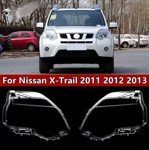 エクストレイル T31 ヘッドライト レンズカバー新品 日産 x-trail 