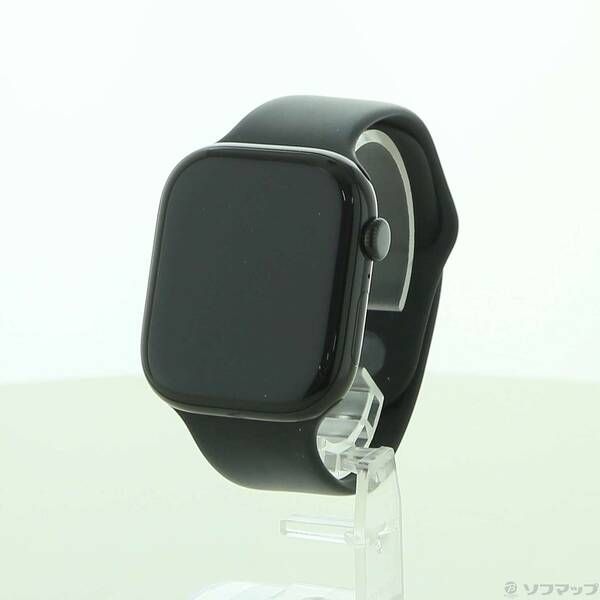 〔中古品〕 Apple Watch Series 10 GPS 46mm ジェットブラックアルミニウムケース ブラックスポーツバンド【276】