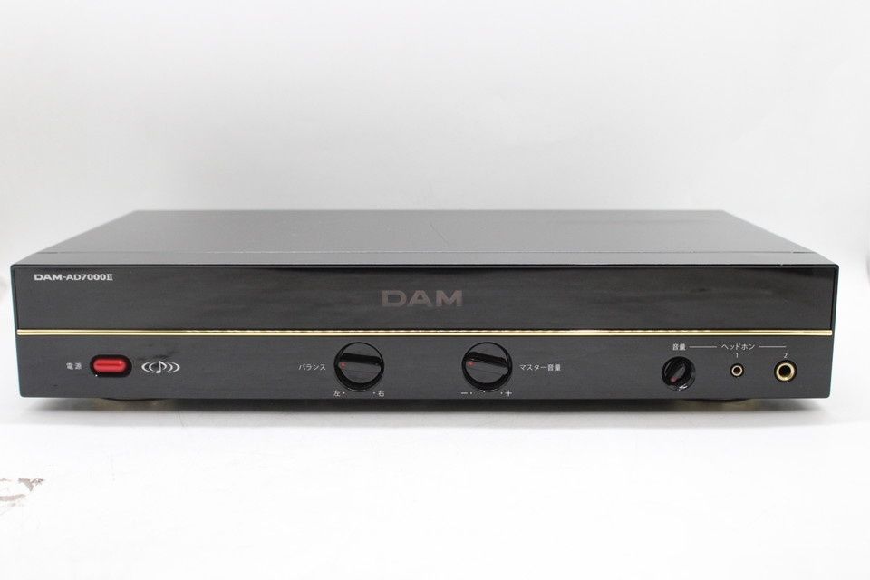 ジャンク 第一興商 パワーアンプ DAM-AD7000Ⅱ カラオケ DAM ITCM93COET6W-D-Z05-byebye