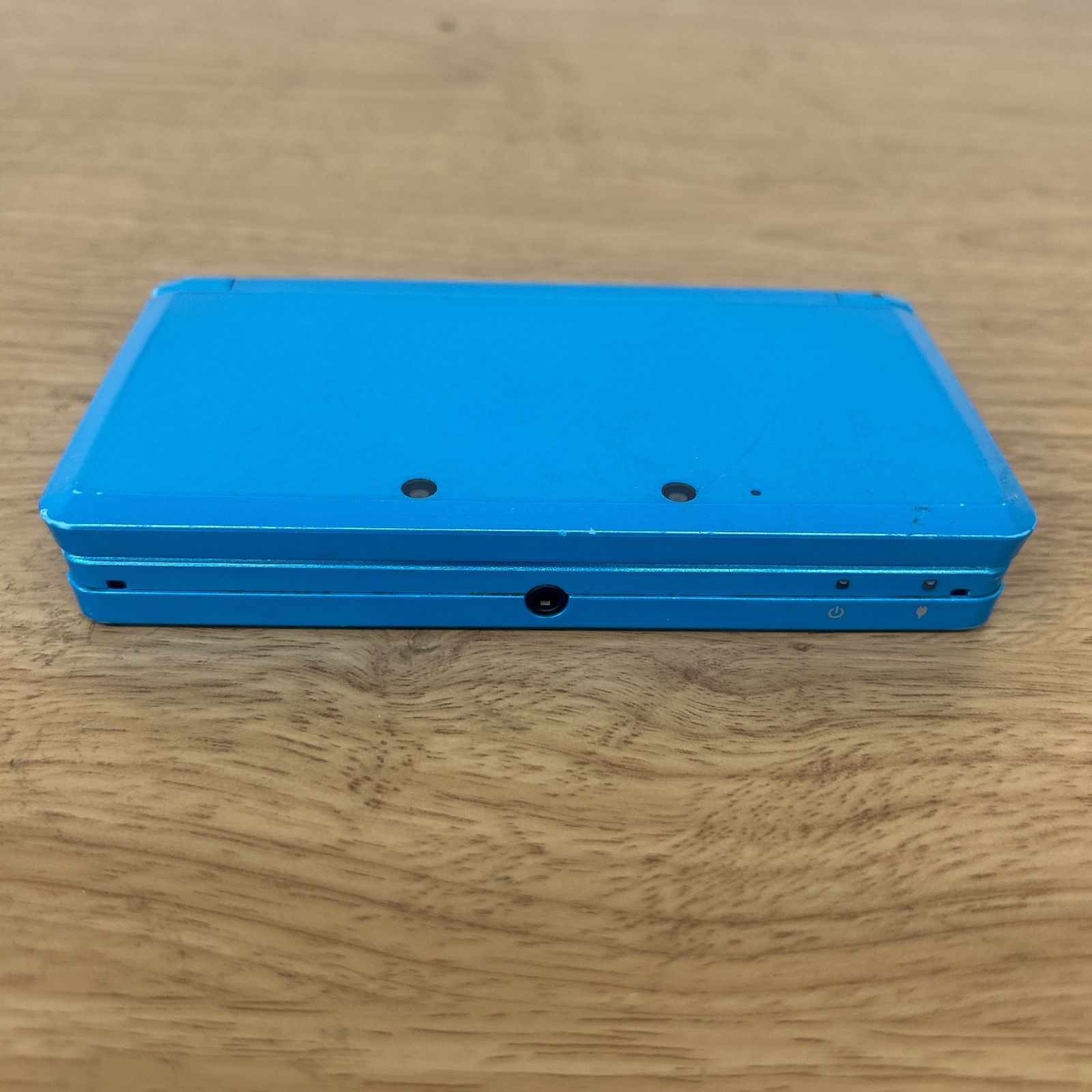 通電 済 Nintendo 3DS 本体 ブルー 充電器付き ゲーム機本体 1