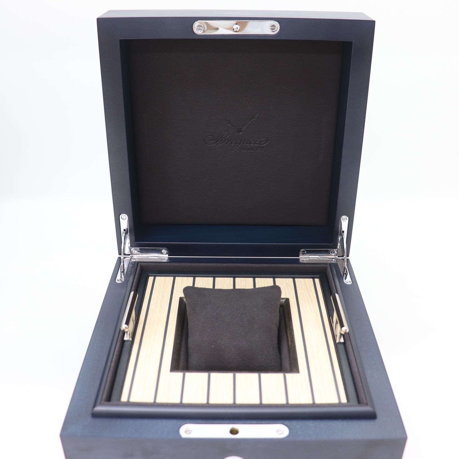 ITAL8T2XZIKY Breguet ブレゲ ブルー 木目調 腕時計 空箱 冊子