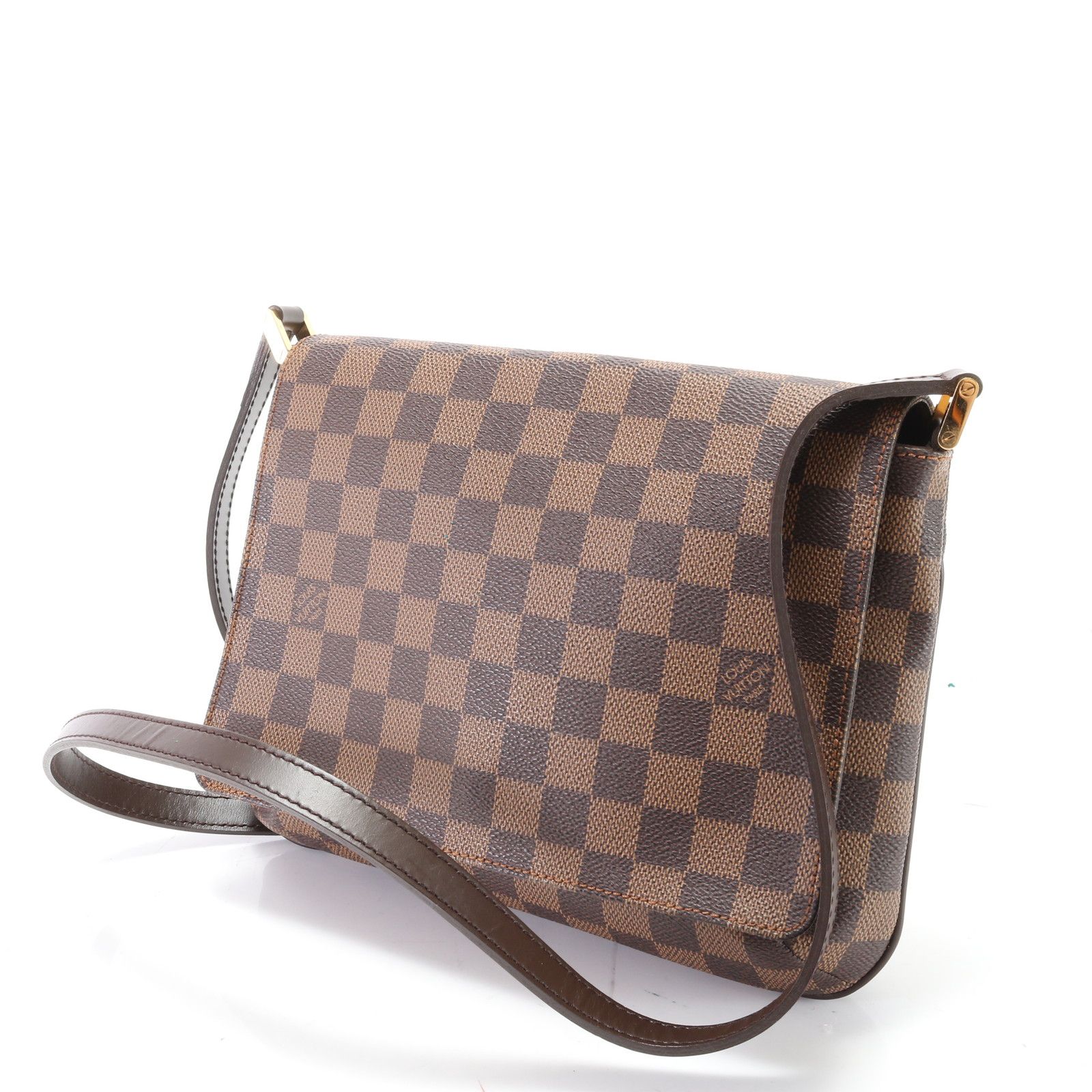 美品】LOUIS VUITTONダミエミュゼットタンゴロングショルダー 美品】LOUIS VUITTONダミエミュゼットタンゴロングショルダー