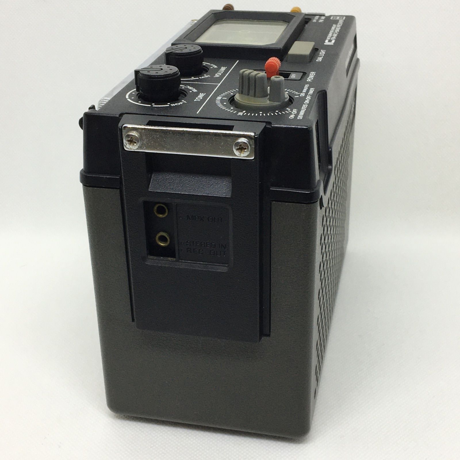 ナショナル パナソニック 3バンドラジオ クーガNO.7 RF-877 ジャンク NATIONAL PANASONIC COUGAR No.7 RF-877 FM Wide Band Radio Working