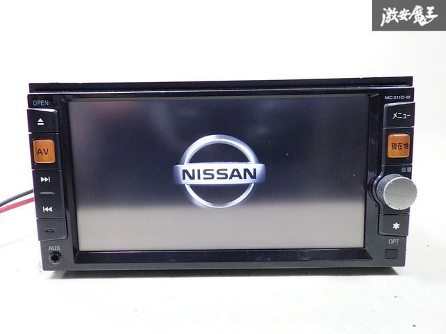 日産 純正 メモリーナビ カーナビ ナビ CD DVD Bluetooth 地デジ