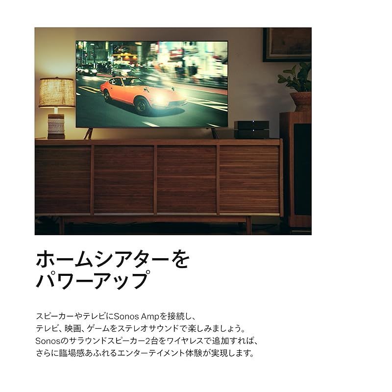 在庫限り】Sonos ソノス AMP アンプ Network Audio Amp ネットワークオーディオアンプ ストリーミング対応 24-bit対応  AMPG1JP1BLK - メルカリ