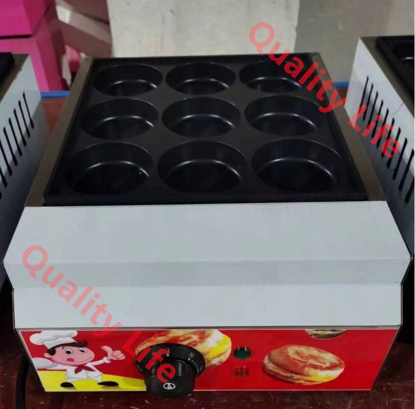 今川焼機 9穴 大判焼器 大判焼き 大判焼機 回転焼き 単相 100V 厨房|業務|店舗
