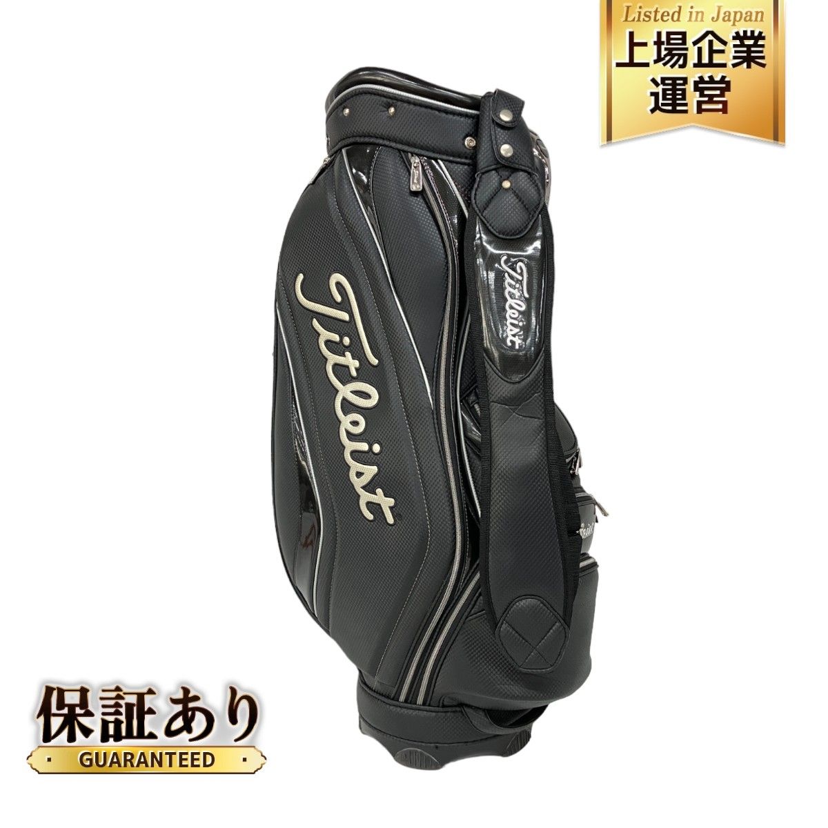 Titleist CB932 キャディバッグ ブラック 5分割 ゴルフバッグ 中古 S9190924 - メルカリ