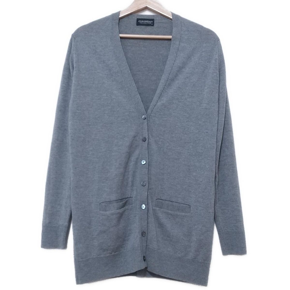 上品なファッション JOHN SMEDLEY(ジョンスメドレー) カーディガン サイズM トップス