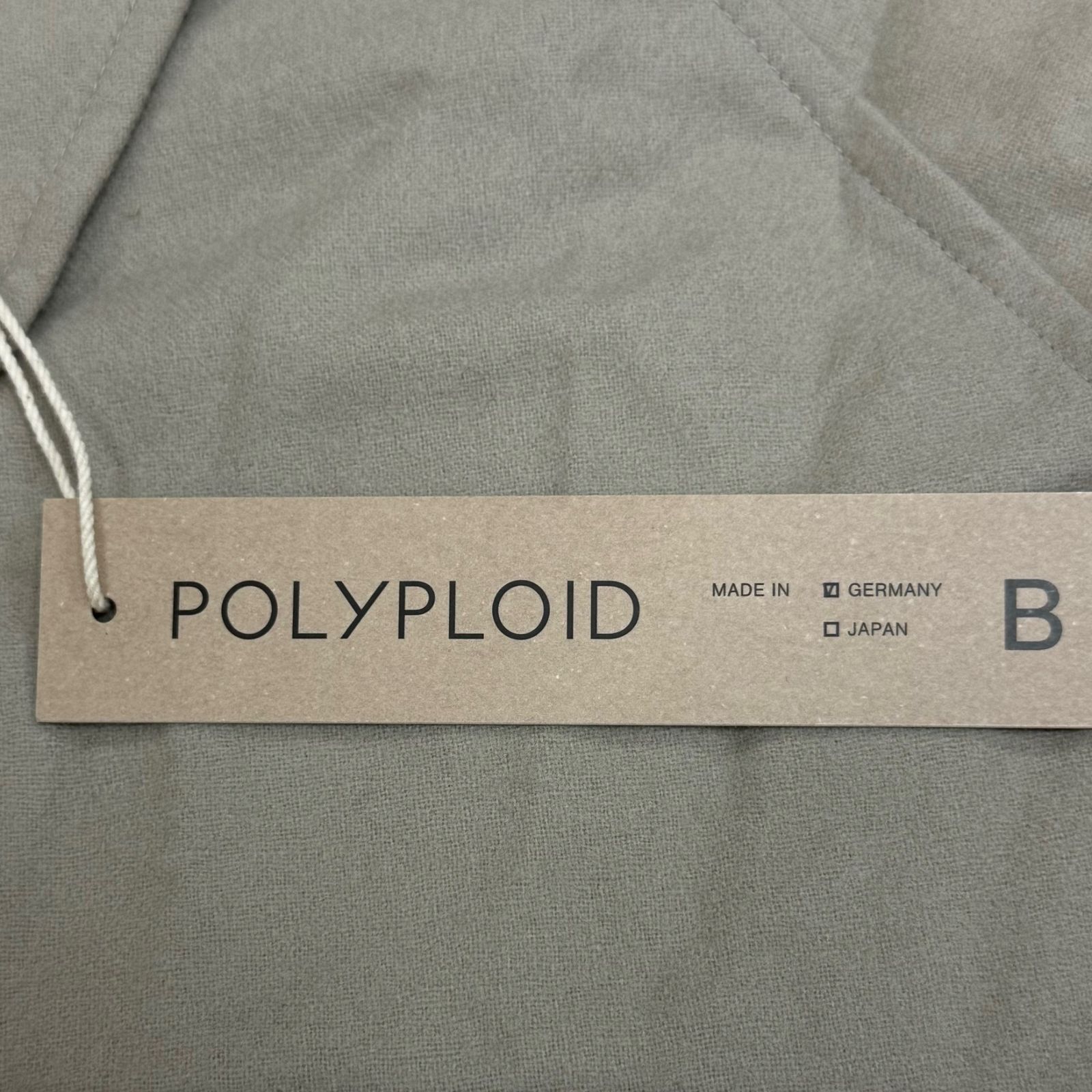 定価12100円 新品 POLYPLOID 23AW Long Coat B ロングコート ステンカラー ポリプロイド 01-B-11 アイボリー -  メルカリ