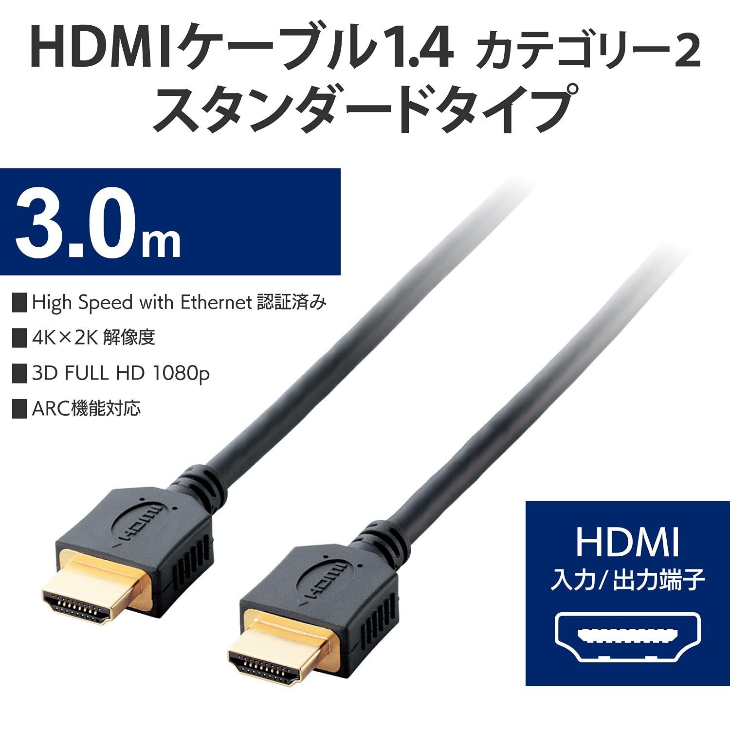 便利グッズ アイディア商品 イーサネット対応HIGHSPEED HDMIケーブル