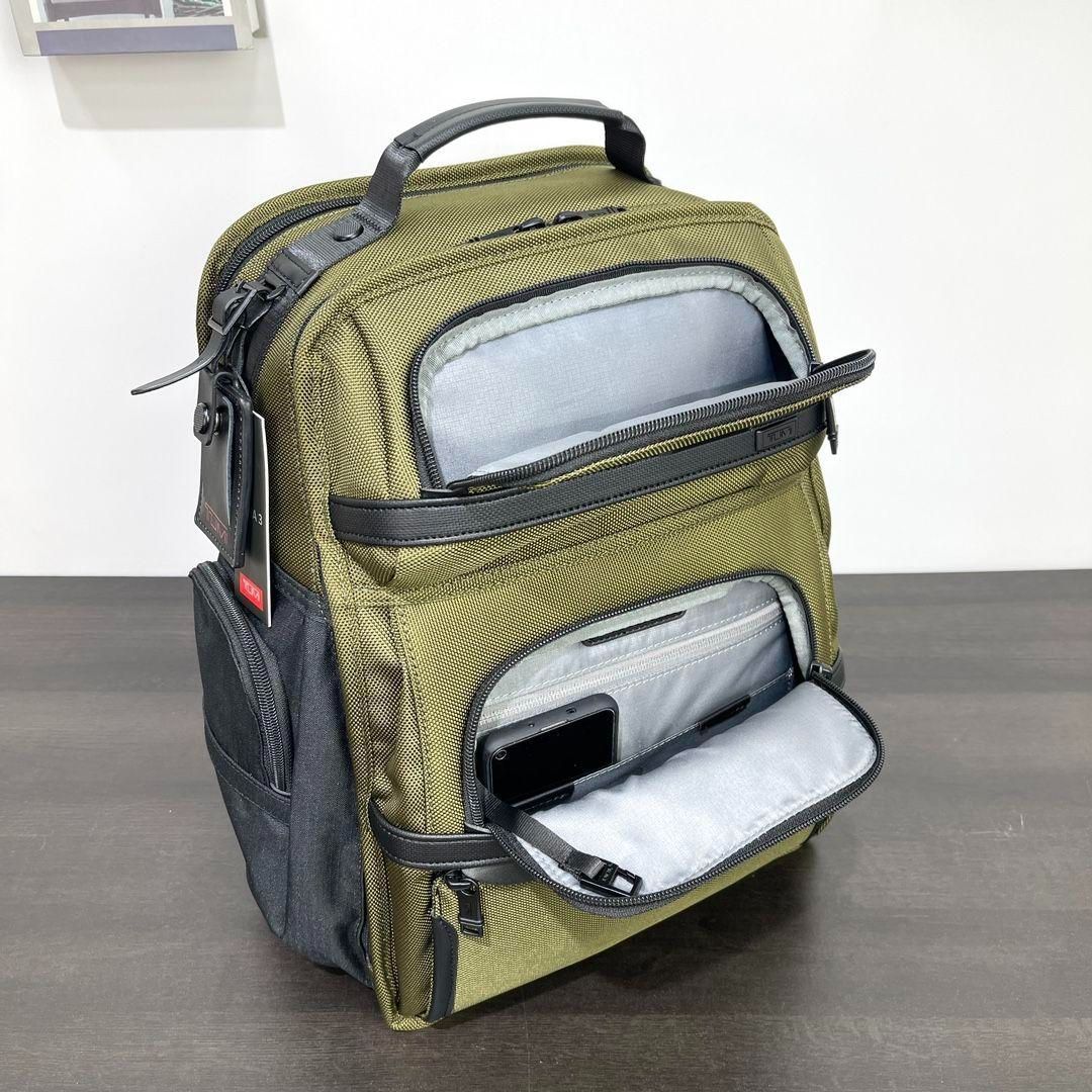 TUMI ALPHA3 バックパック リュック 2603580 アーミーグリー