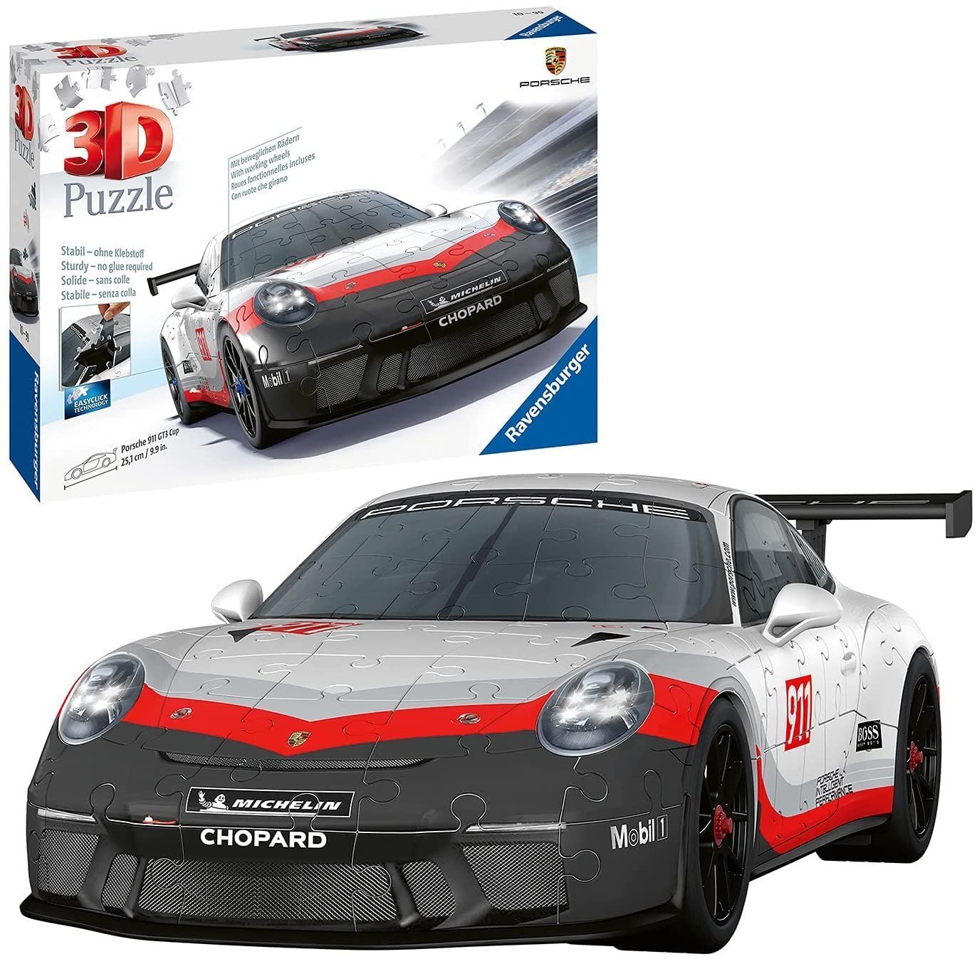 【在庫セール】ポルシェ 108ピース 911GT3カップ [ 3Dパズル ] (