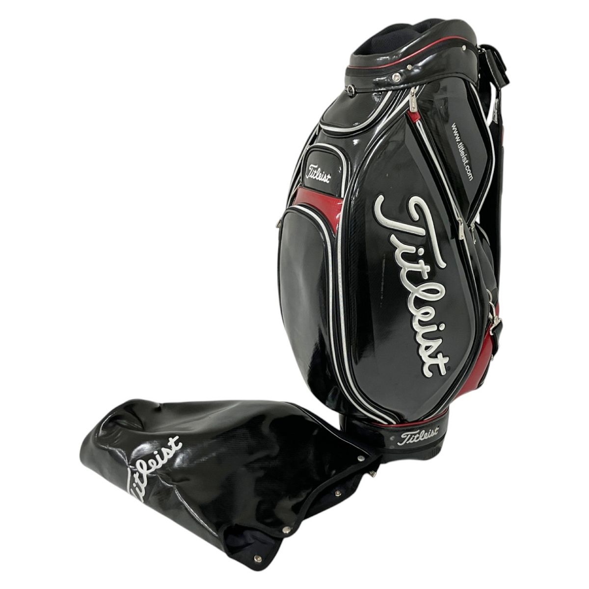 TITLEIST タイトリスト CB410 4分割 9.5型 キャディバッグ フード付 ゴルフ O9944469