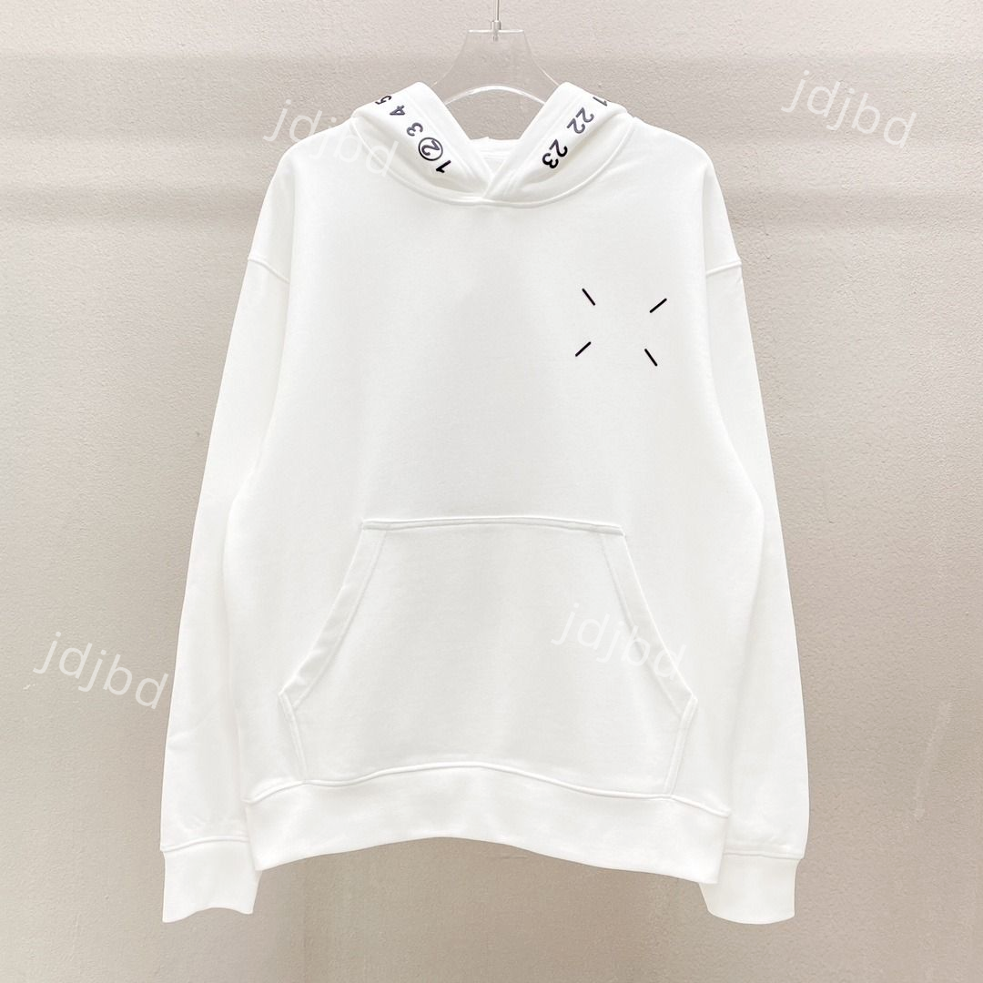 ❣️新品Maison Margiela メゾンマルジェラ 長袖 Ｔシャツ フード付き WHITE 秋 冬     男女兼用