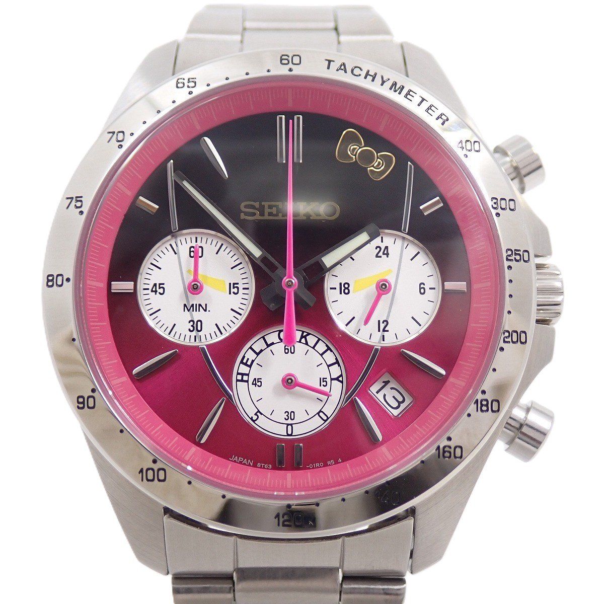 美品】SEIKO セイコー 500系新幹線25周年記念 ハローキティ