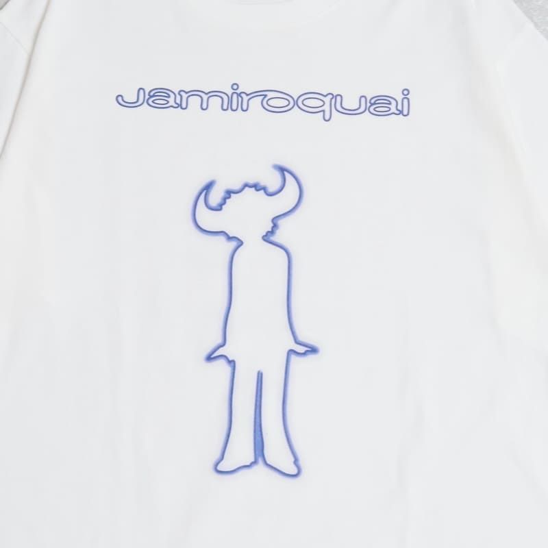 新品 メンズ ジャミロクワイ Jamiroquai バッファローマン プリント