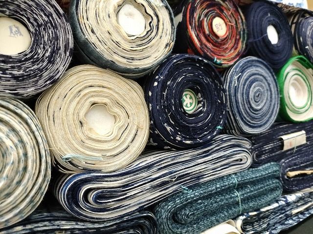 平和屋本店 浴衣反物 まとめて 45点 蝶 菊 松竹梅 花柄 帝展ゆかた 保多織 綿絽 など 全て ppp2891