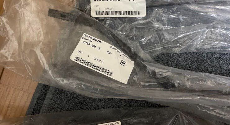 ● スバル GDG GDF インプレッサ WRX Sti 純正 ウインドシールド ワイパーアーム 助手席側 ASSY Windshield wiper driver arm
