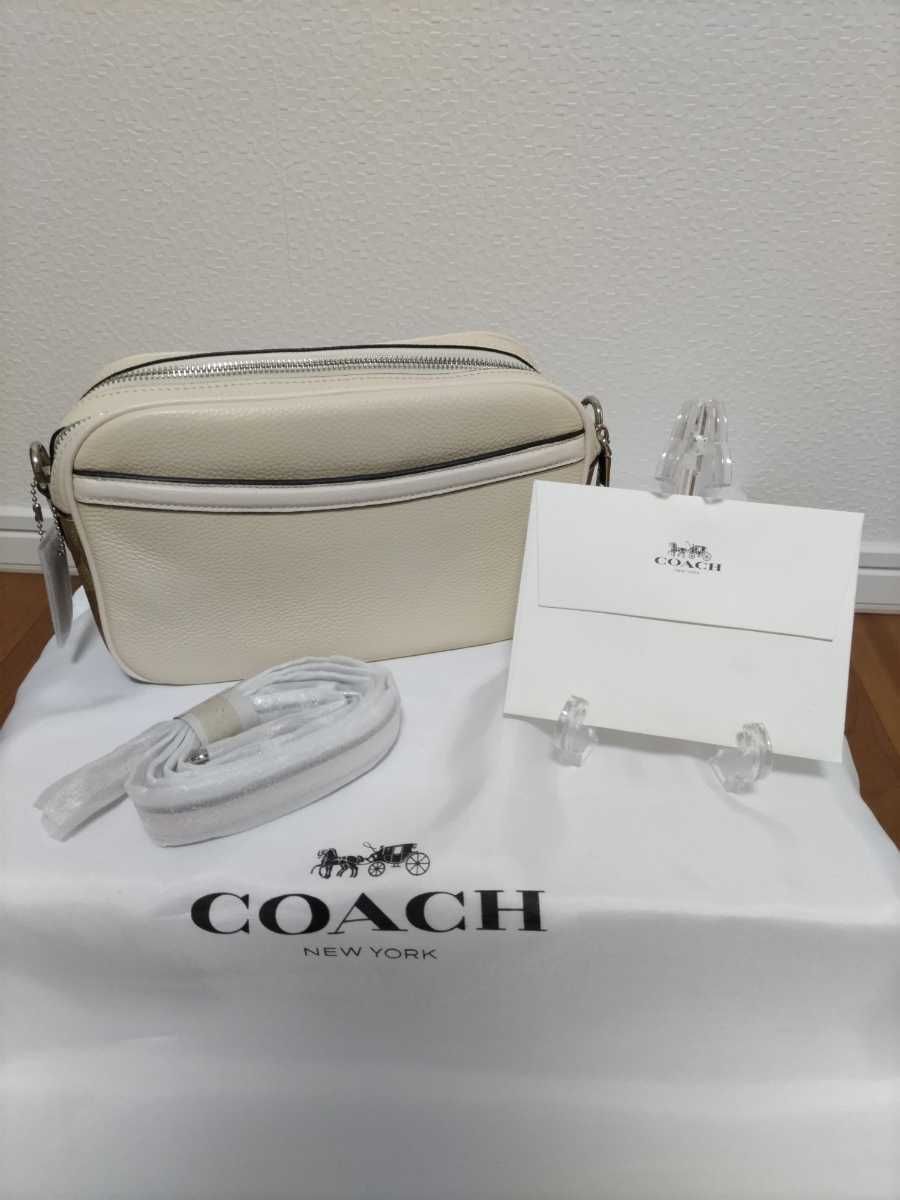 COACH コーチ ショルダーバッグ ダンボ チョークホワイト ディズニー