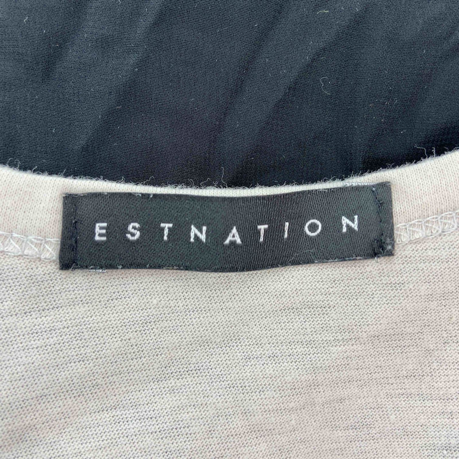 ESTNATION エストネーション レディース Tシャツ（袖なし）切替 タンク