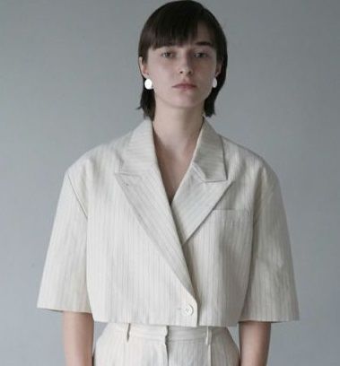 CLANE(クラネ) CROPPED TAILORED JACKET クロップドテーラード 