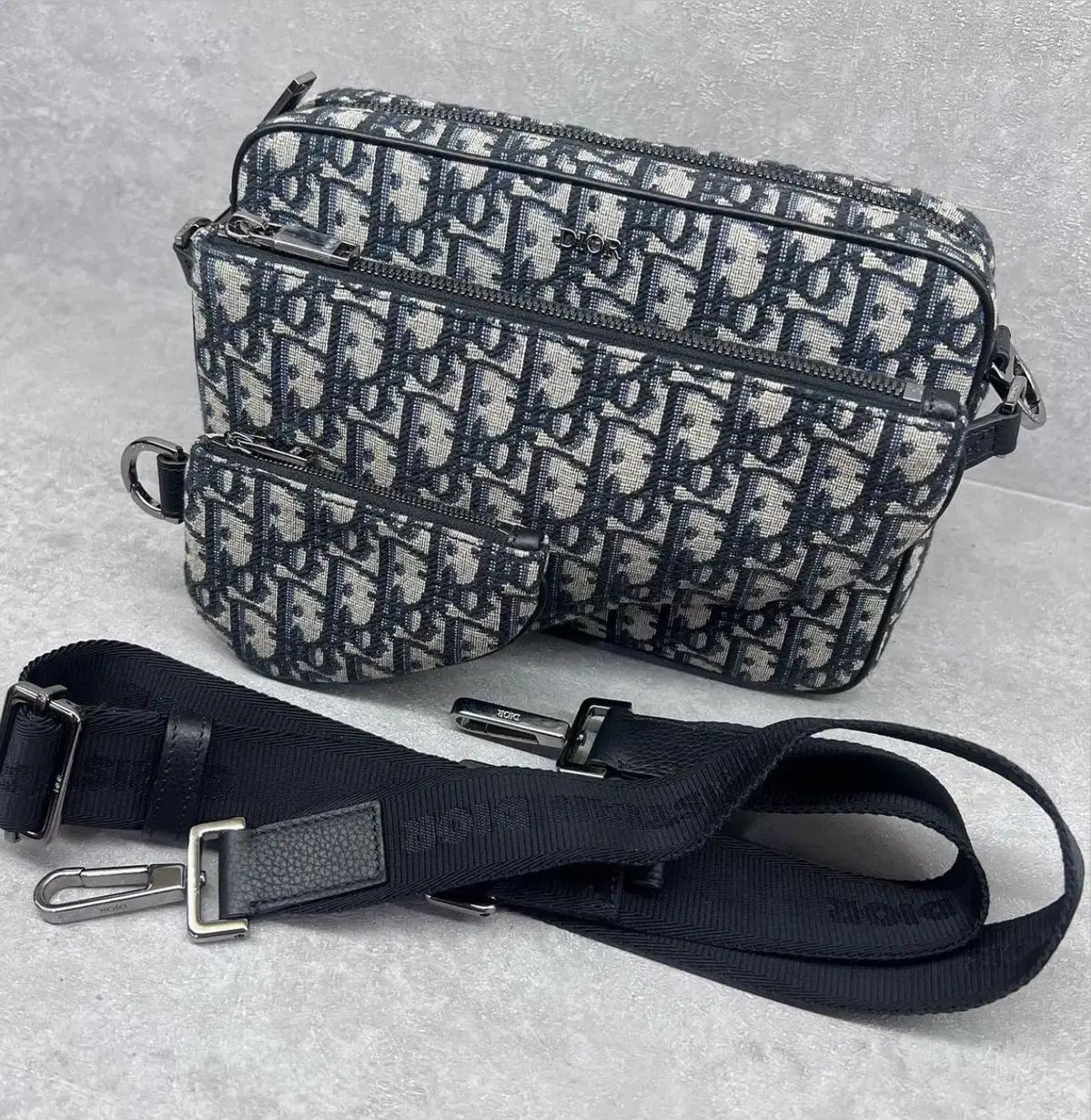 Dior(ディオール) オブリーク サドルバッグ Christian Diorディオール