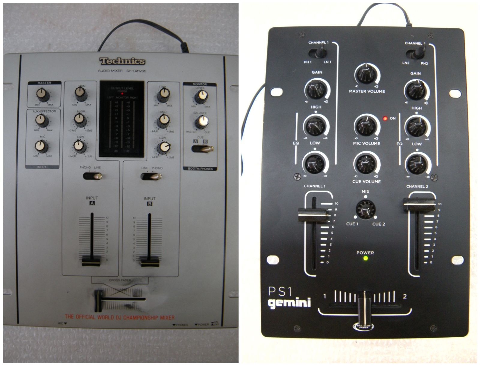 095 【現状品】 Vestax PDX-2000MkⅡ ターンテーブル2台 ミキサー2台