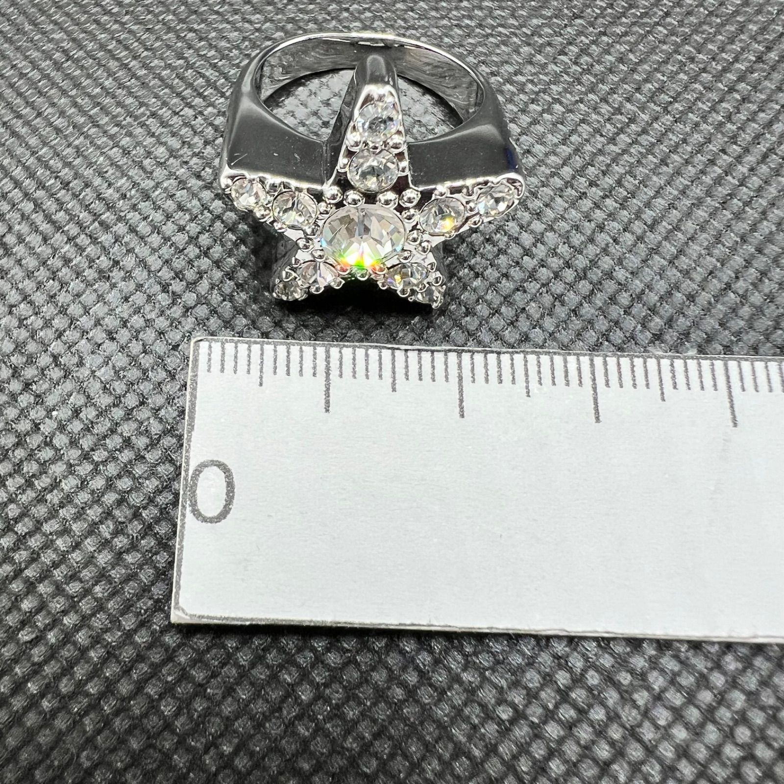 SWAROVSKI スワロフスキー 指輪 リング 星型 スター 15.5号