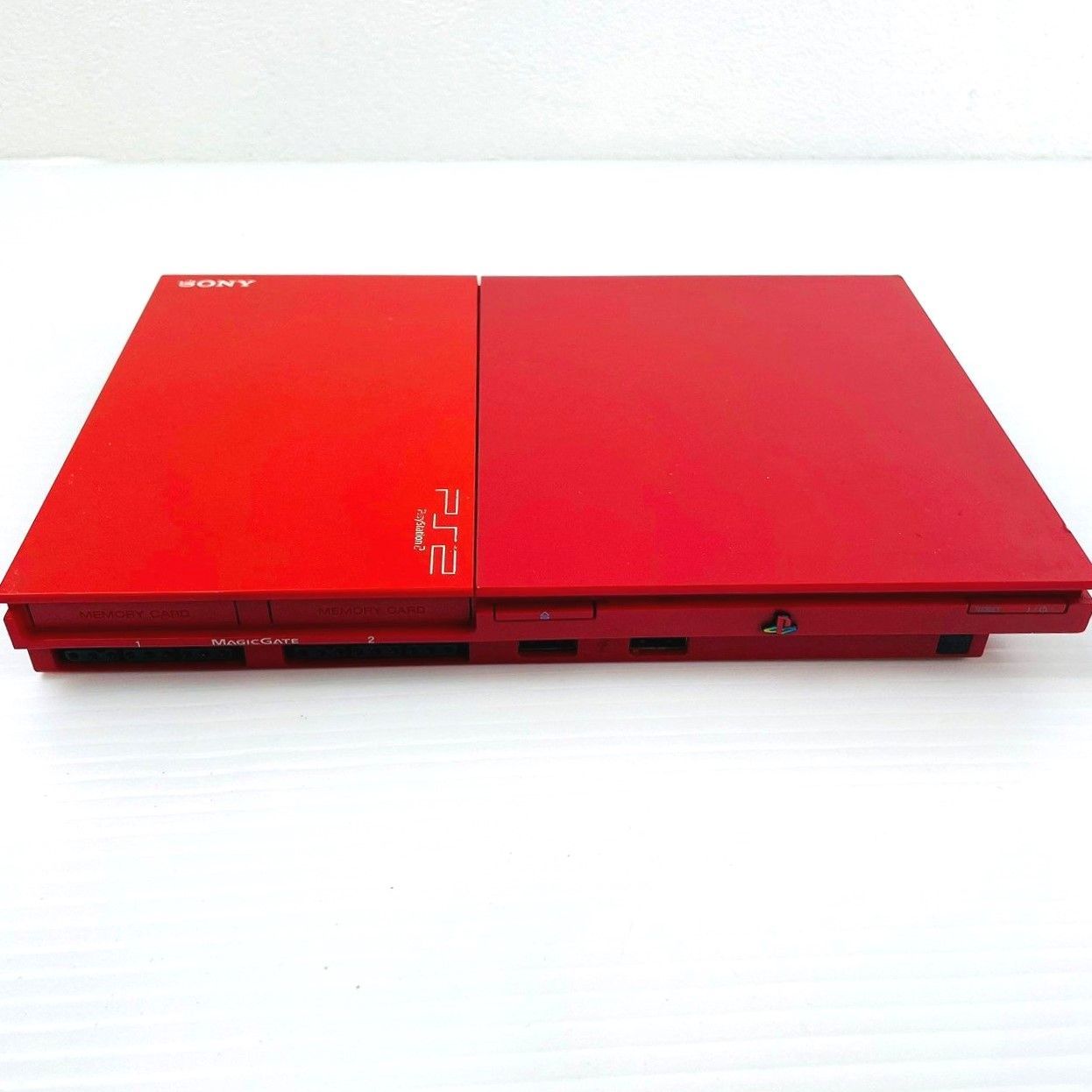 SONY - 【レア商品】♧PS2 本体 PS2 90000 シナバーレッド 最上位機種 未使用！ PlayStation2 SCPH-90000 シナバーレッド PS2 - メルカリ