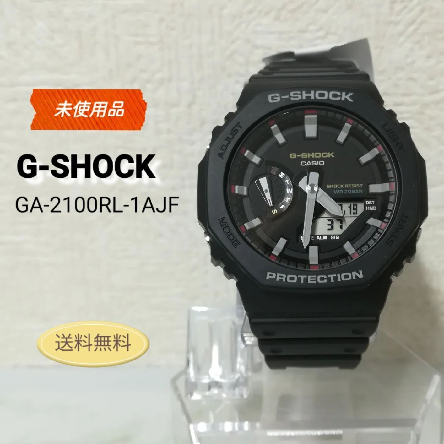 未使用品】カシオ 腕時計 ジーショック G-SHOCK GA-2100RL-1AJF メンズ 
