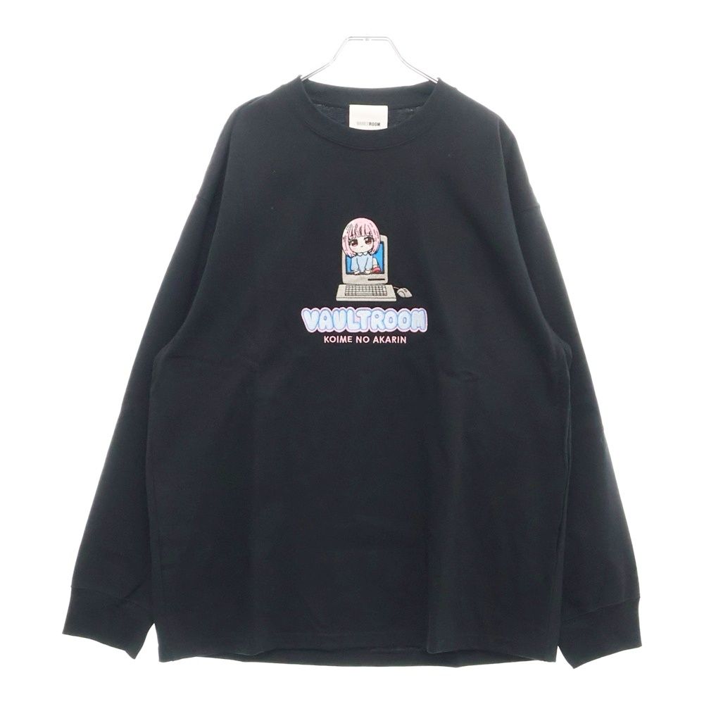 VAULTROOM (ボルトルーム) × AKARIN BIG L/S TEE フロント刺繍