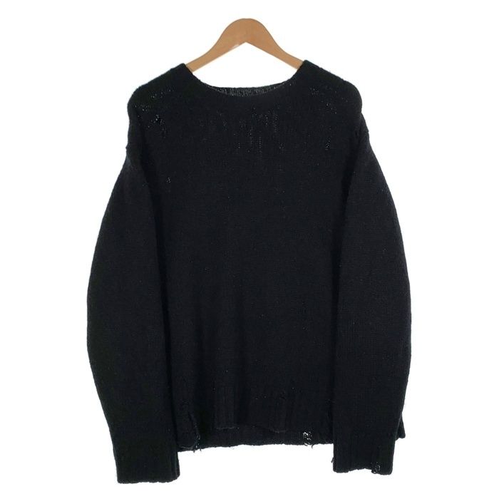 名作unused アンユーズド US1988 3G knit 中古・古着通販】UNUSED (アンユーズド) 3G crew neck mesh knit