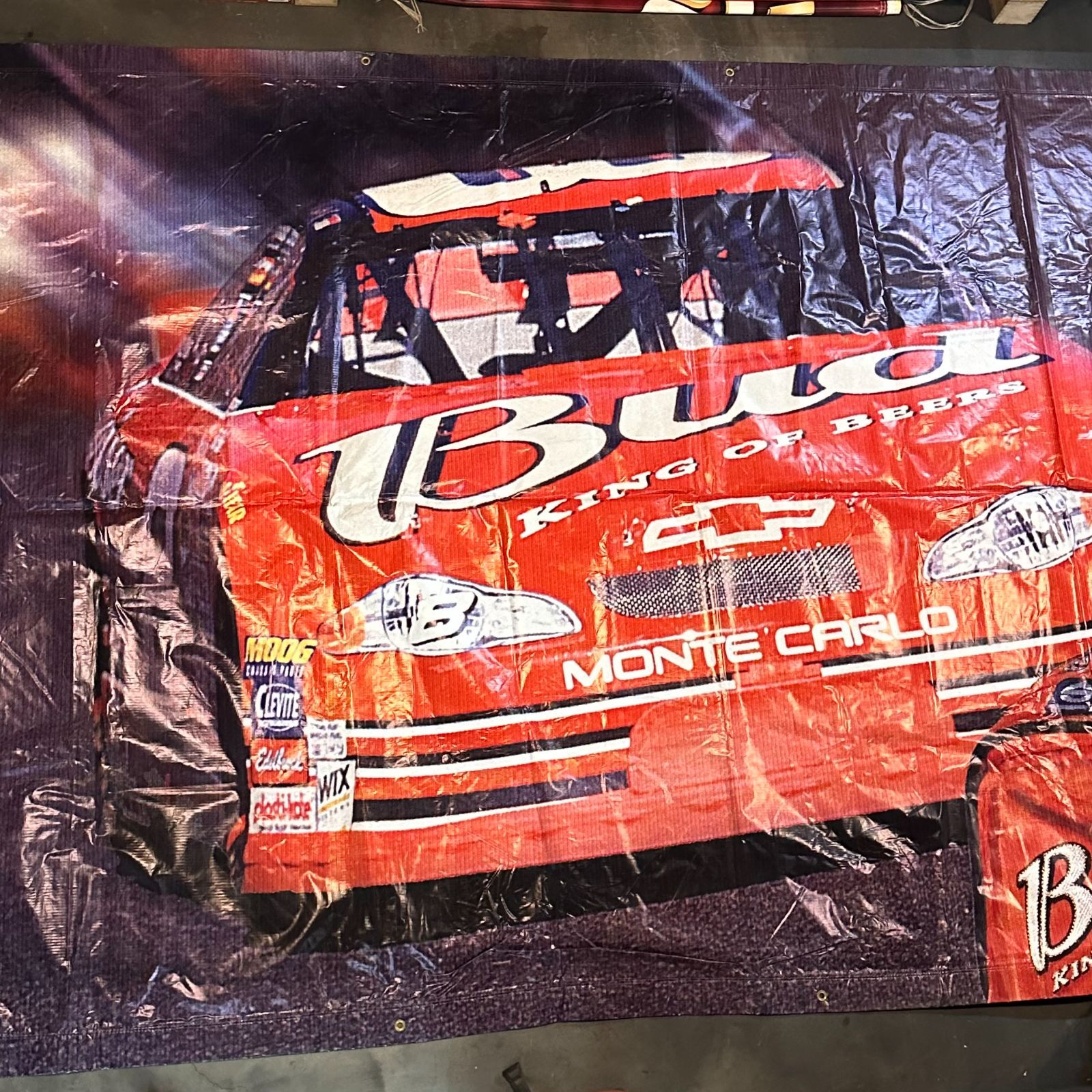 NASCAR×Budweiser大型バナー