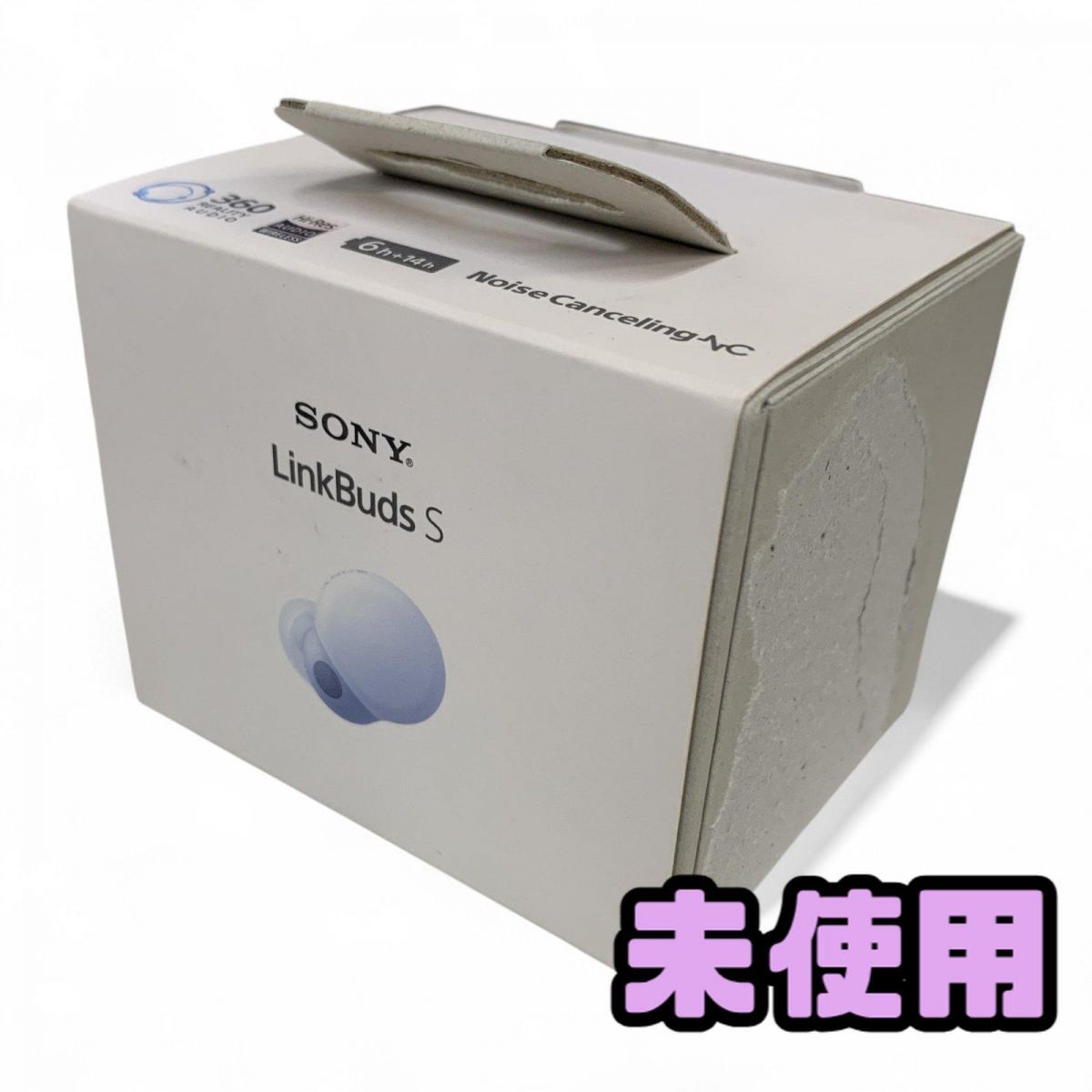 SONY ワイヤレスイヤホン ホワイト ソニー 開放型 完全ワイヤレスイヤホン LinkBuds S ホワイト WF