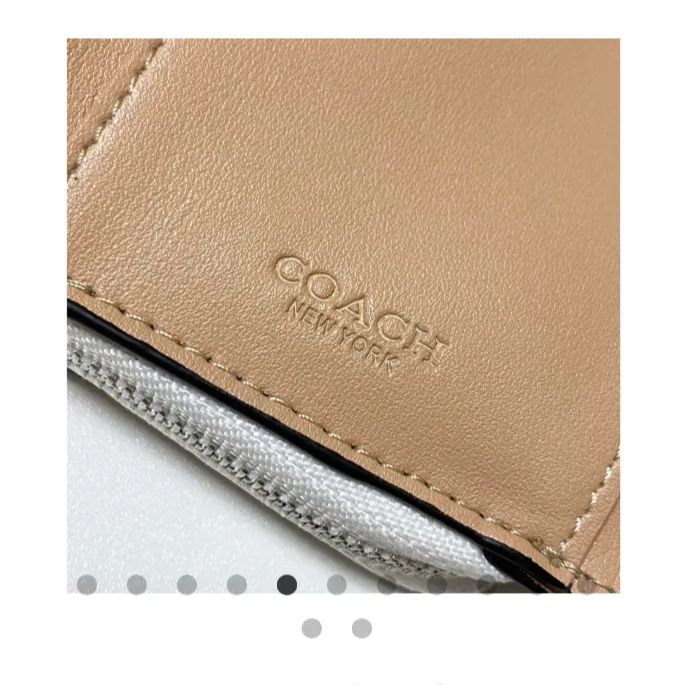 セール中 匿名配送 新品  COACH コーチ 財布 ラグジュアリー カラー