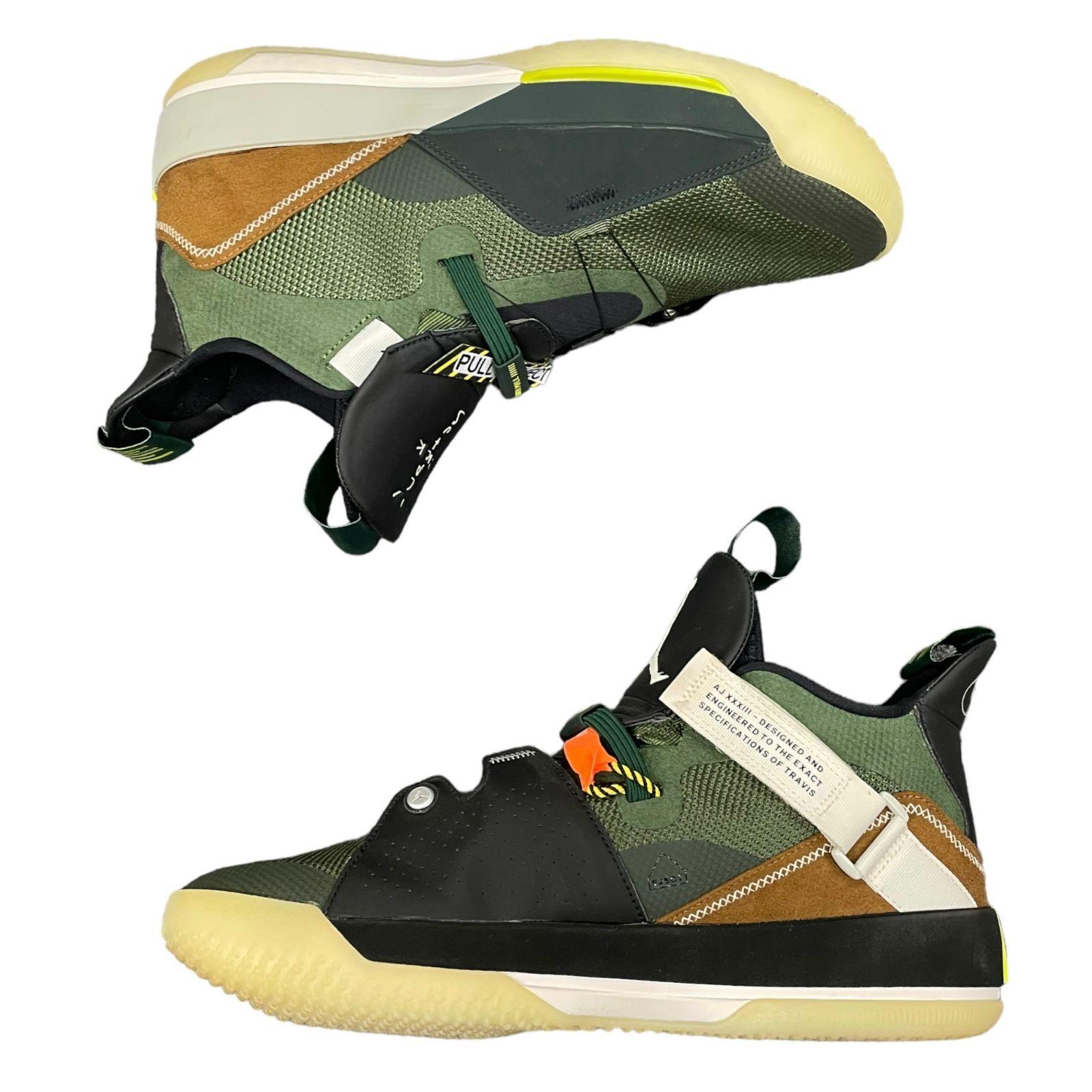 TRAVIS SCOTT NIKE AIR JORDAN XXXIII NRG Cactus Jack エアジョーダン 33 コラボ スニーカー  ナイキ トラヴィススコット カクタスジャック CD5965-300 29.0cm