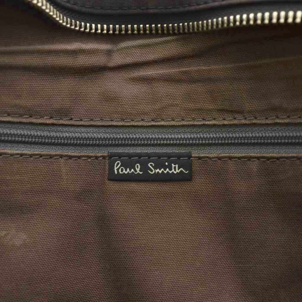 Paul Smith ハンドバッ 2wayショルダーバック ブラック ブラウン PS Paul Smith Everyday 2WAYショルダー