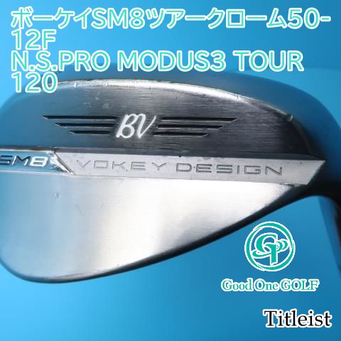 ウェッジ タイトリスト ボーケイSM8ツアークローム50-12F/N.S.PRO MODUS3 TOUR 120/S/50 4456 - メルカリ