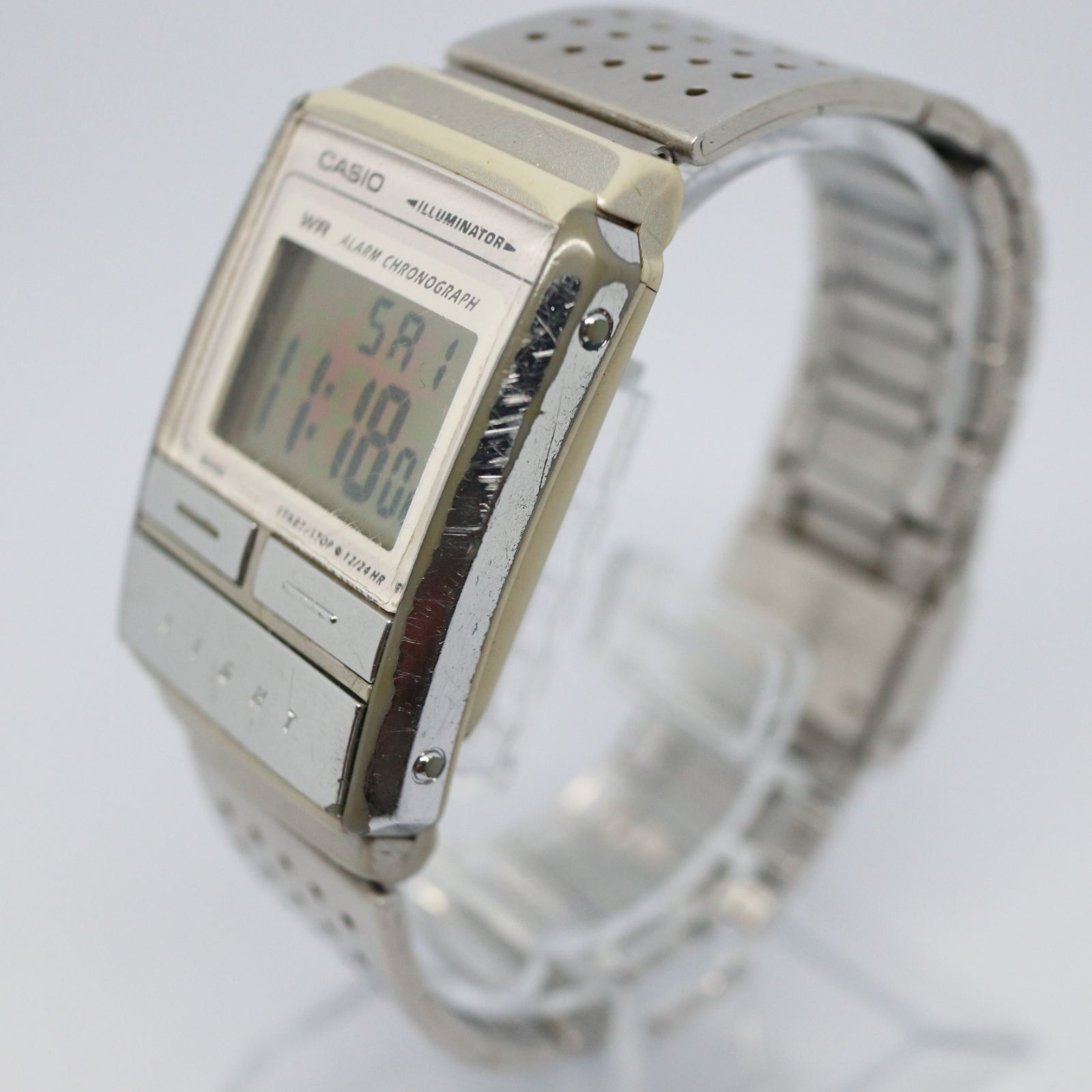 CASIO カシオ ビンテージ デジタル腕時計 メタルバンド 希少