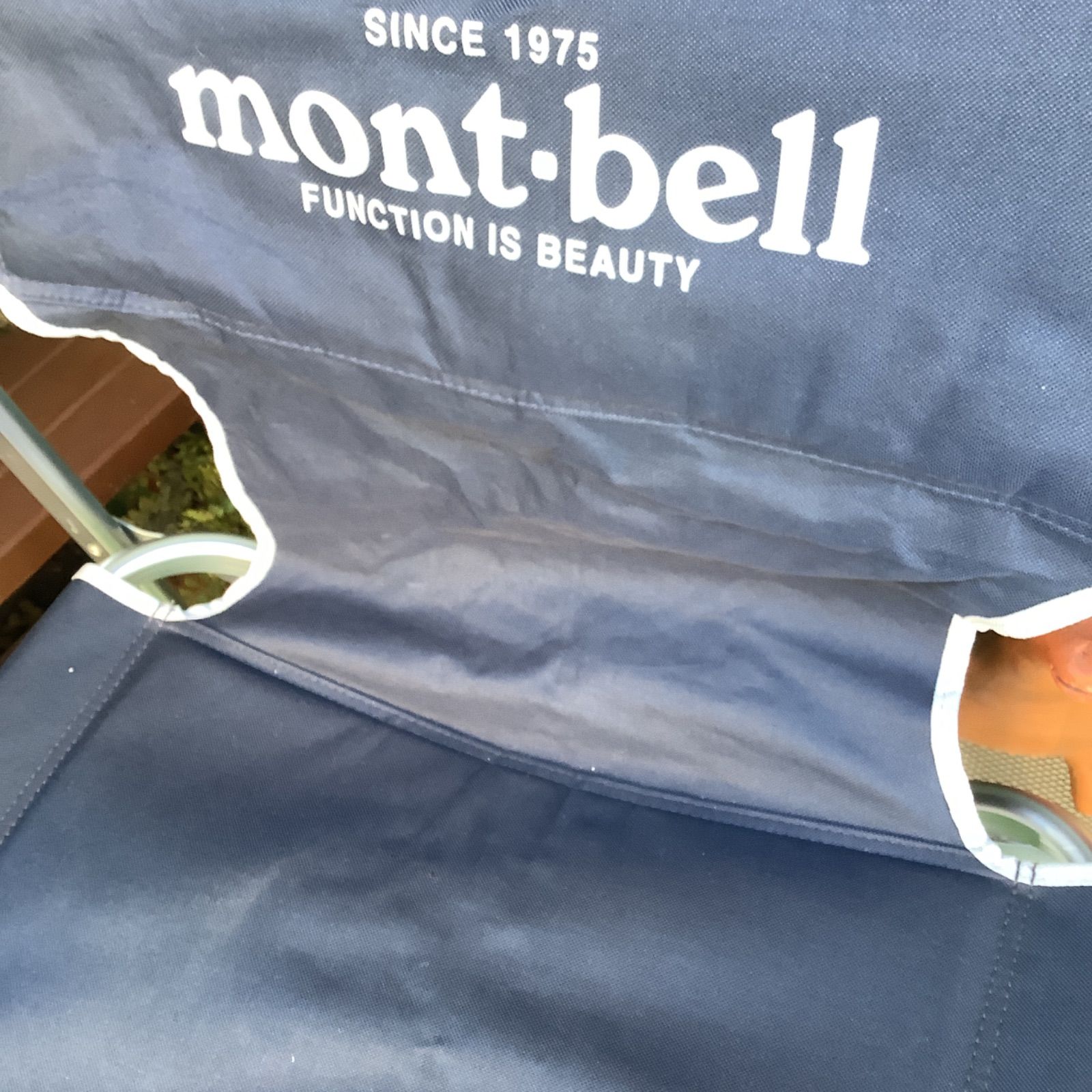 美品 mont-bell モンベル フォールディング フィールドチェア デッキ