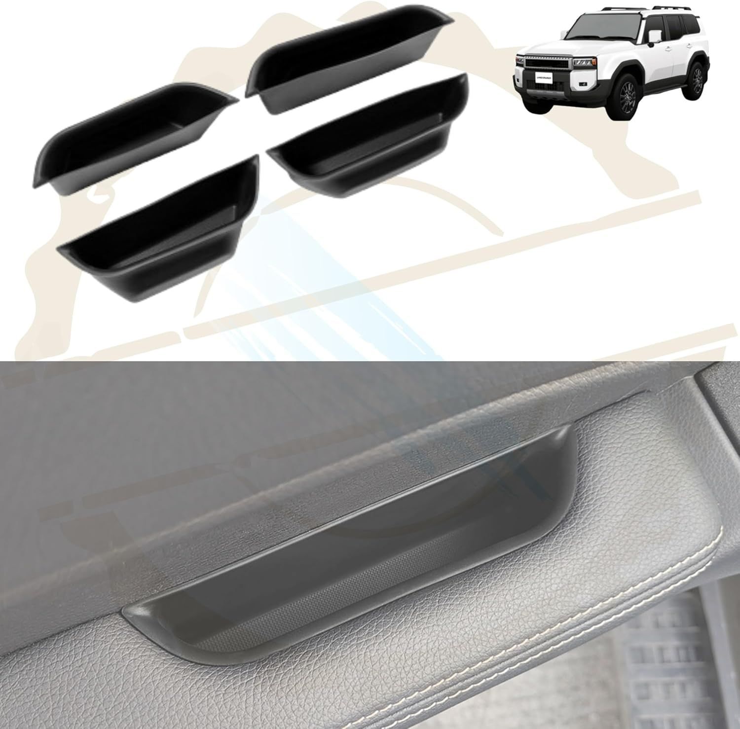 アクセサリーボックス ランドクルーザー 250 サイドドア収納ボックス アームレスト