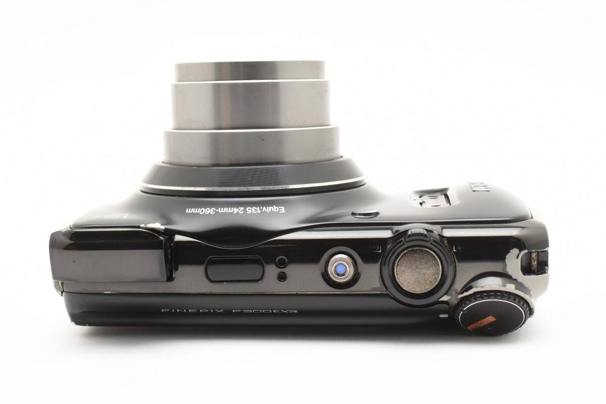 ☆ 富士フィルム FUJIFILM FinePix F300 EXR ブラック コンパクト 