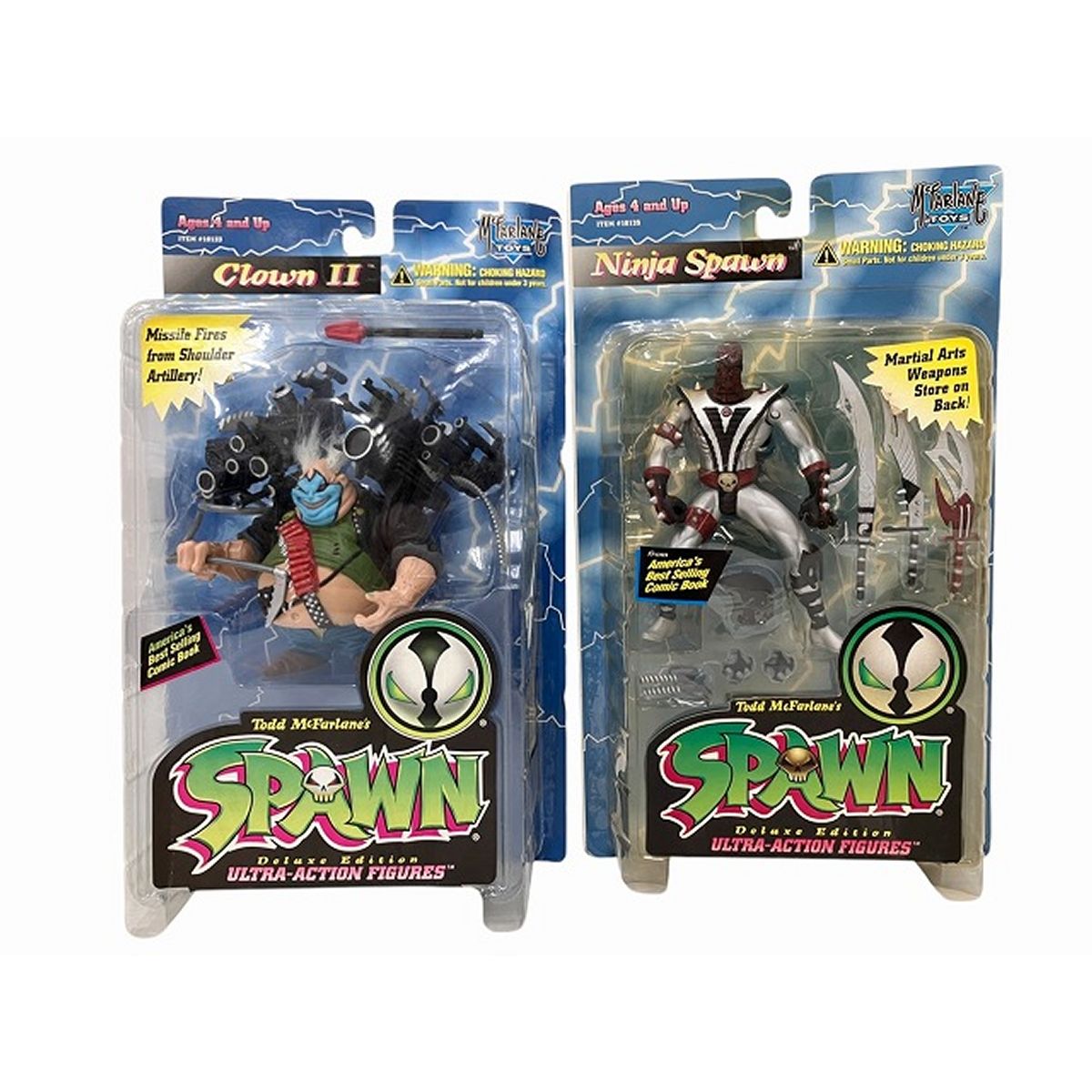 SPAWN　12体セット　未開封 SPAWN Ages 4 and Up フィギュア 4点セット おまとめ 平成玩具