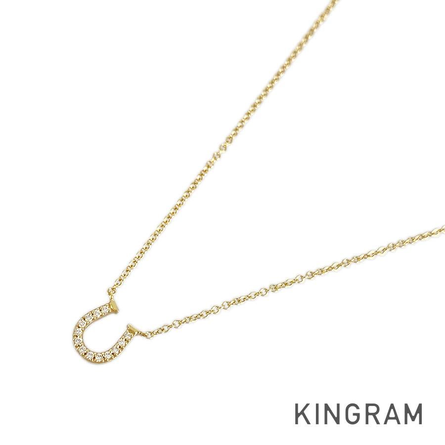 ティファニー TIFFANY&Co. ネックレス K18YG ダイヤモンド メトロ