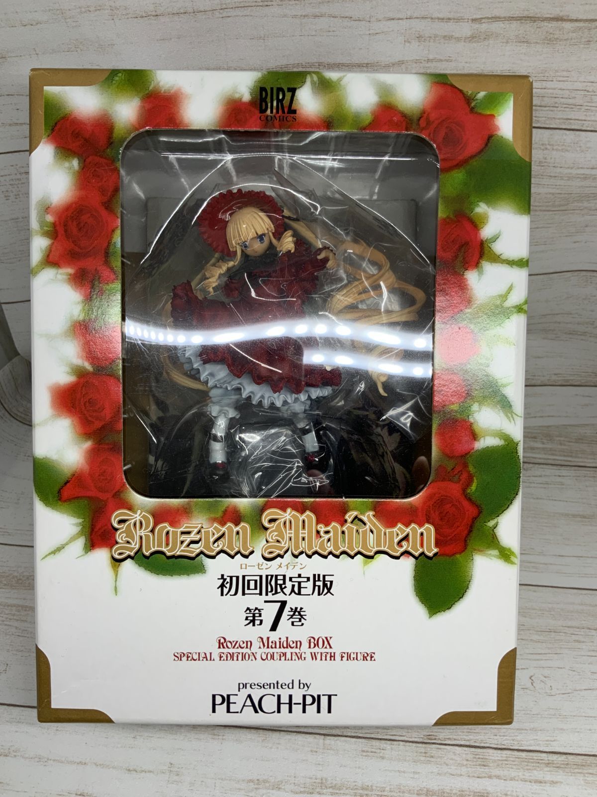 ローゼンメイデン　初回限定版　7巻　フィギア ローゼンメイデン】真紅フィギュア【第7巻初回限定版】 | 野良箱