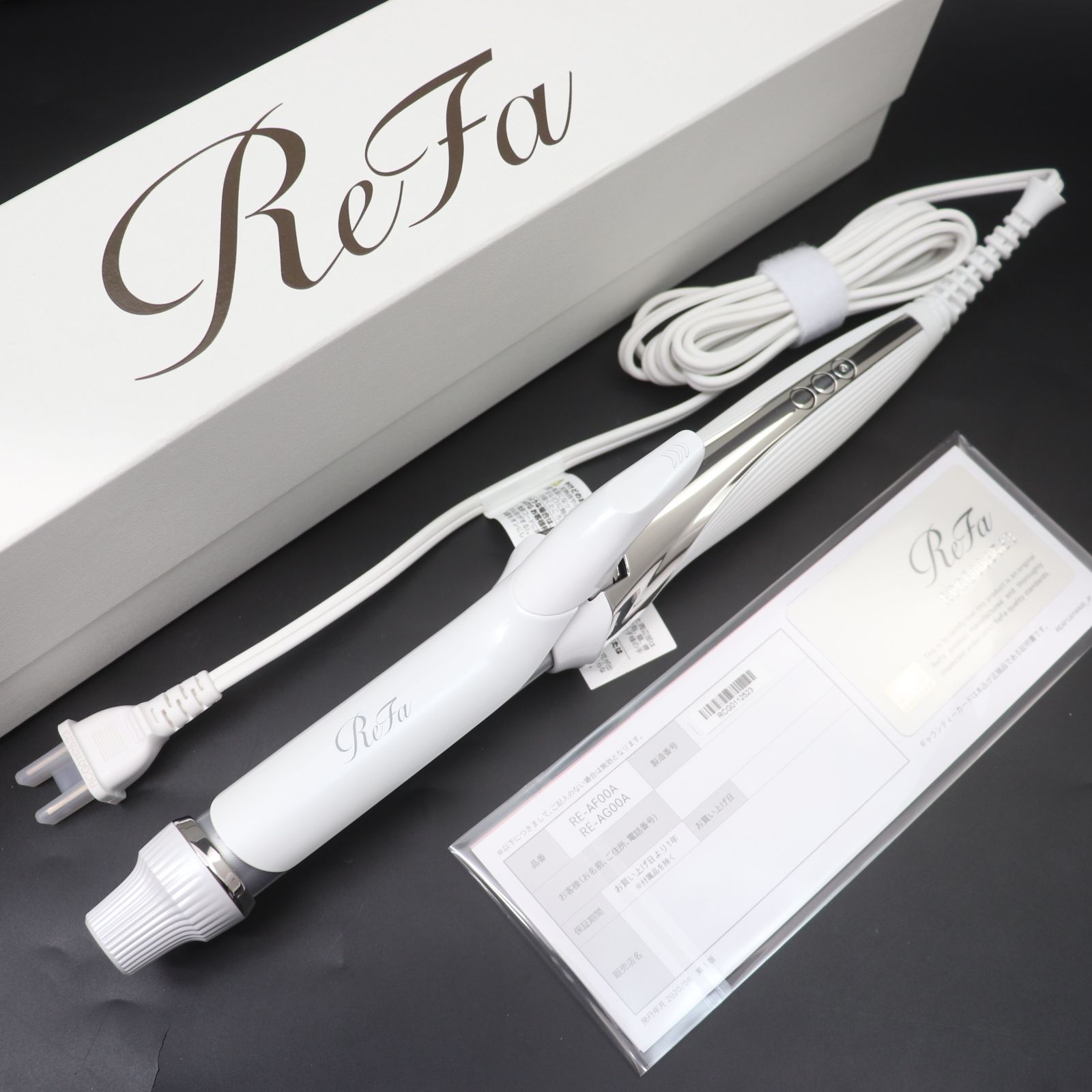ReFa - IT1X2VURDFDW 新品 未使用 Refa リファ ビューティック カールアイロン RE-AG00A ホワイト IT1X2VURDFDW 新品 未使用 Refa リファ ビューティック カール