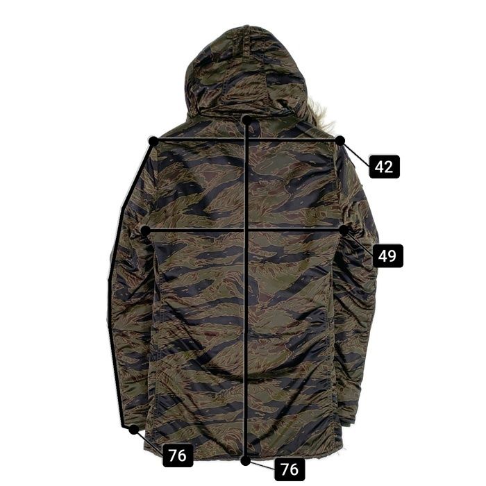 HYSTERIC GLAMOUR ヒステリックグラマー タイガーカモ N-3B フライト